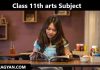 Class 11th arts Subject In Hindi